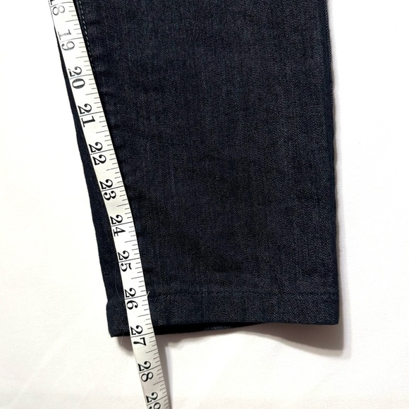 NEW Baccini Black Women's Denim Jeans with Rhinestone Pockets Size 12P - Picture 7 of 13